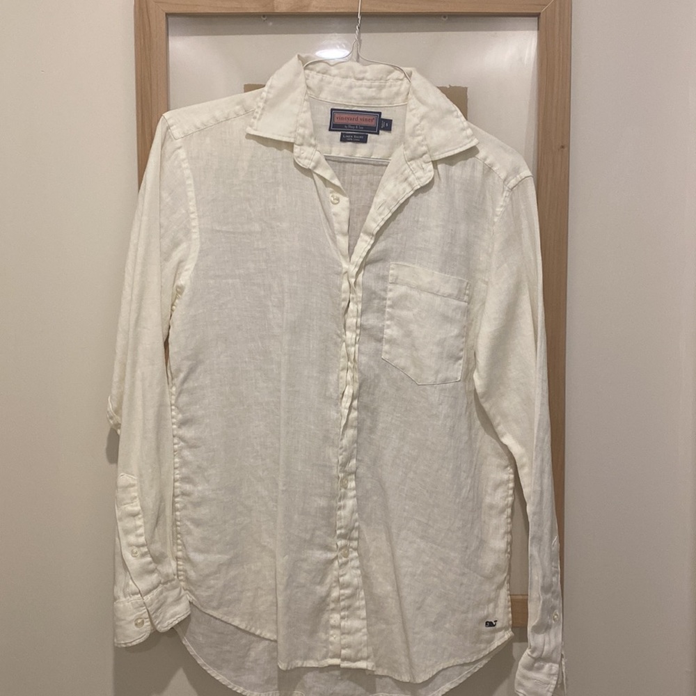 Linen Button Down - image 2